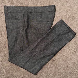 Banana Republic Sloan Fit Ankle Pant Charcoal Size 4 EUC!